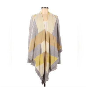 St John 100% Fine Wool Waterfall Draped Sweater Country Club Old Money Autumn